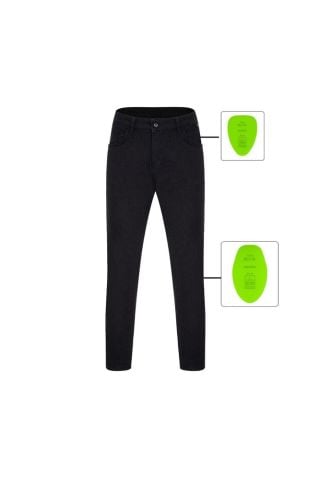 Vecton Ad Lite Black Cordura Motosiklet Pantolonu
