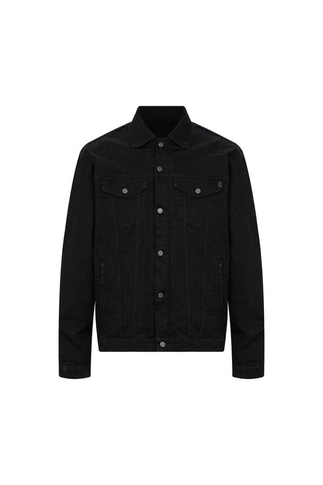 Korumalı Motosiklet Kevlar Siyah Denim Ceket