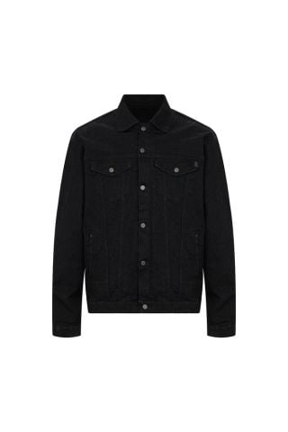 Korumalı Motosiklet Kevlar Siyah Denim Ceket