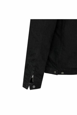 Korumalı Motosiklet Kevlar Siyah Denim Ceket