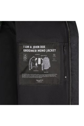 Korumalı Motosiklet Kevlar Siyah Denim Ceket