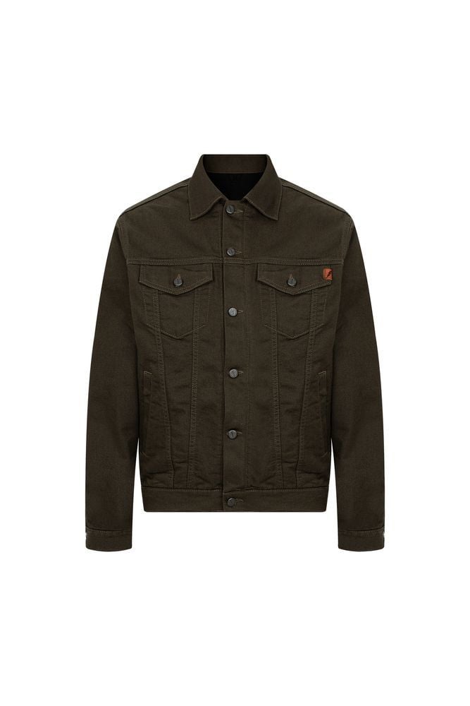 Korumalı Motosiklet Kevlar Olive Ceket