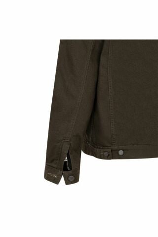 Korumalı Motosiklet Kevlar Olive Ceket