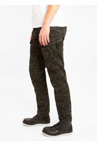 Kevlar Kamuflak Motosiklet Pantolonu Cargo Stroker 5005