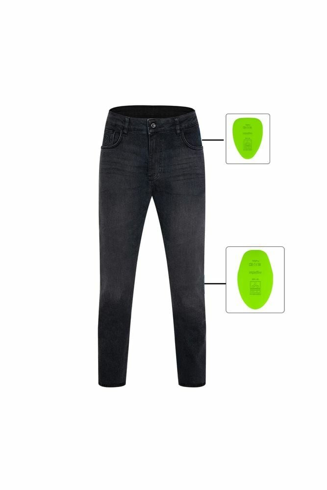 Vecton Ad Pro Black Kevlar Cordura Motosiklet Pantolonu
