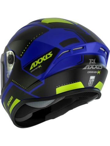 Axxis Draken S Sonar E7 Matt Blue Kask