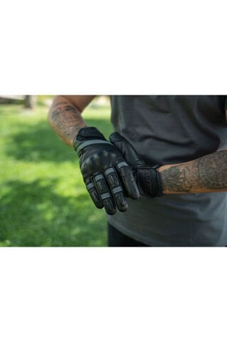 Vecton Custom Deri Motosiklet Eldiveni