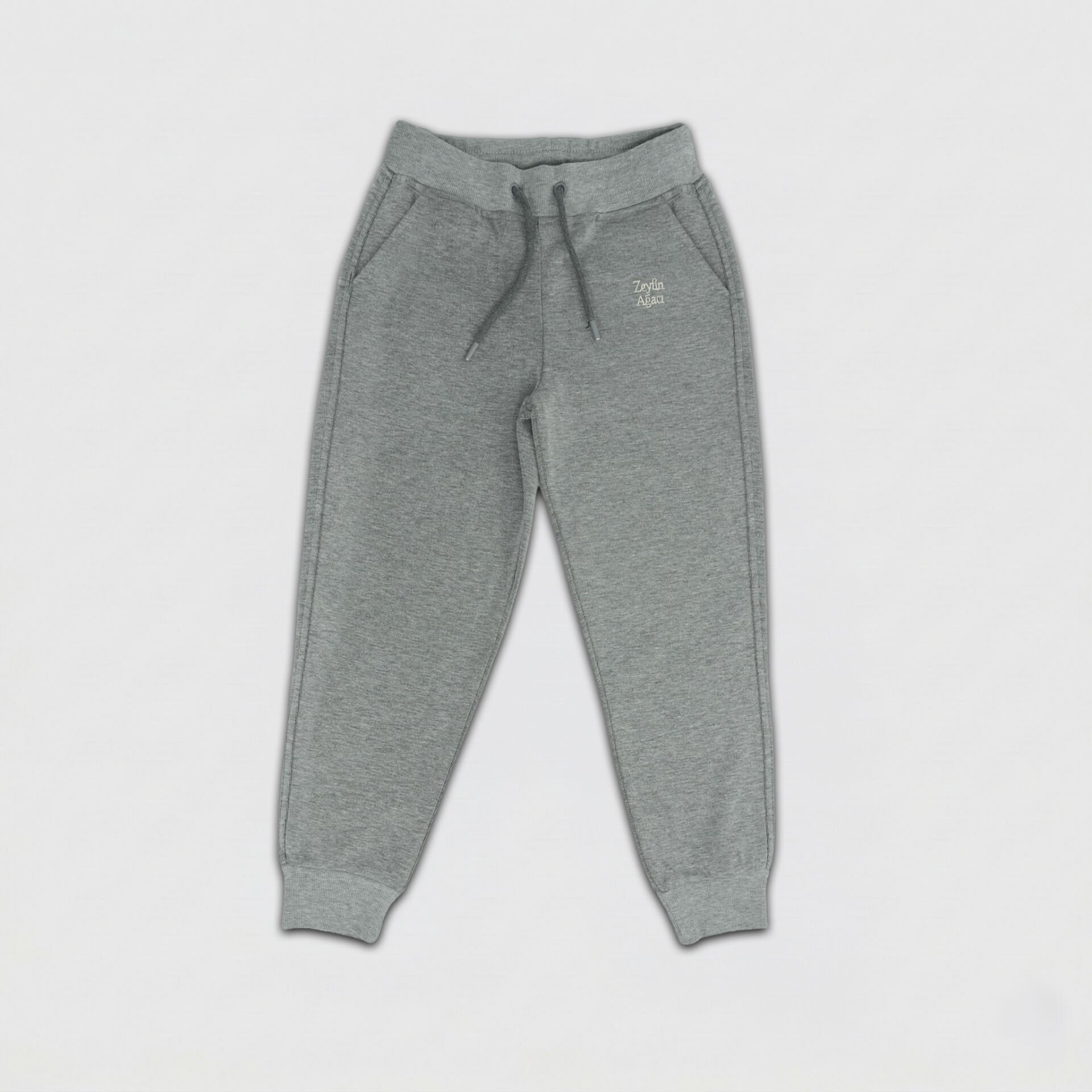 Zeytin Ağacı Okulu Eşofman Altı Gri Melanj