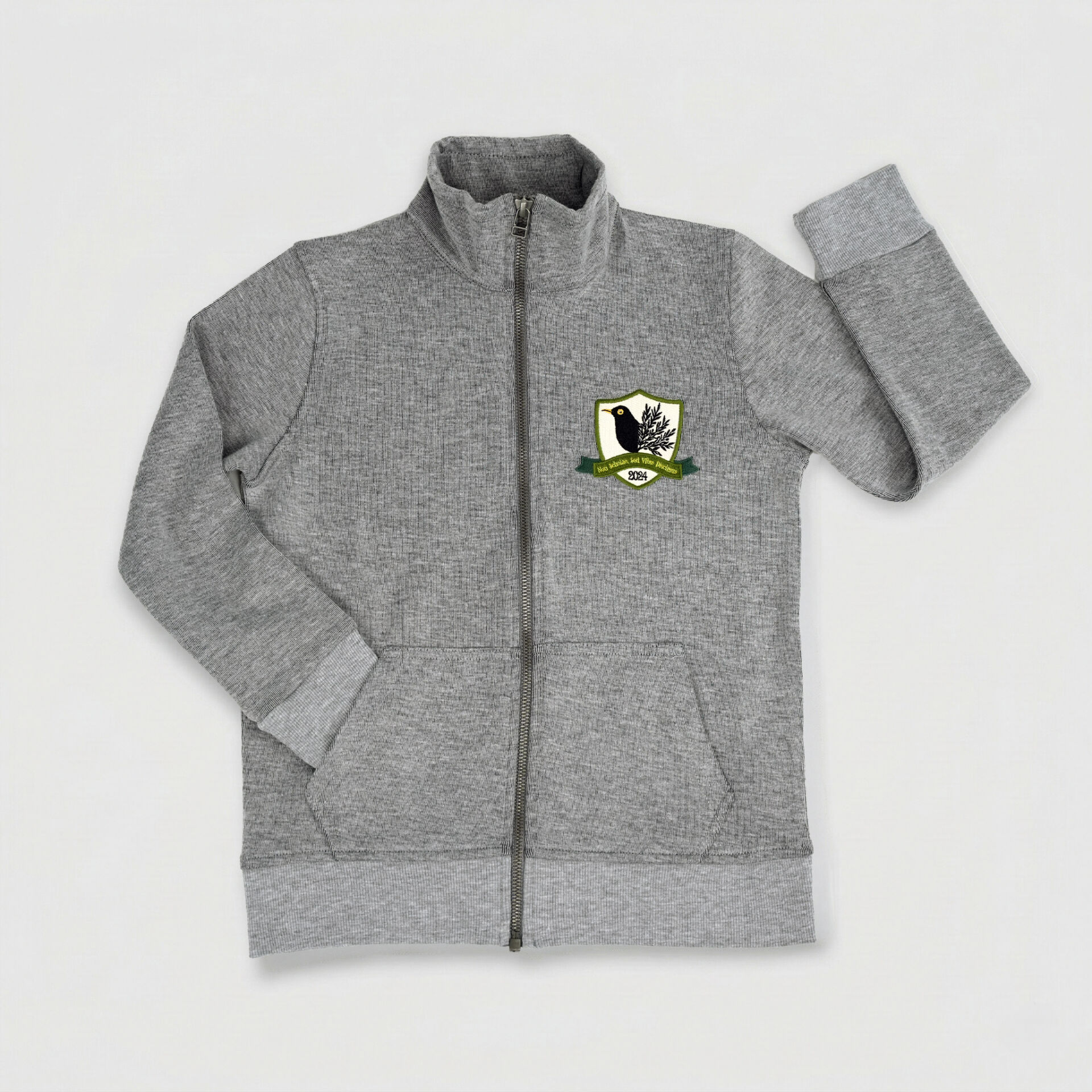 Zeytin Ağacı Okulu Eşofman Üstü Gri Melanj