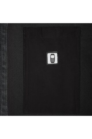 Fileli Yazlık Korumalı Motosiklet Ceket Antrasit 3XL
