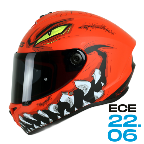 Axxis Draken S Forza Matt Red