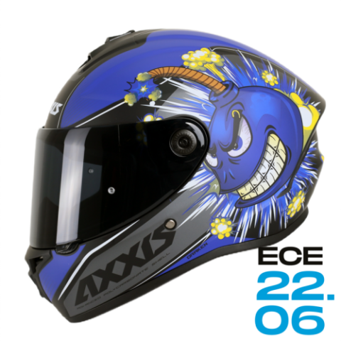 Axxis Draken S Bombs Matt Blue