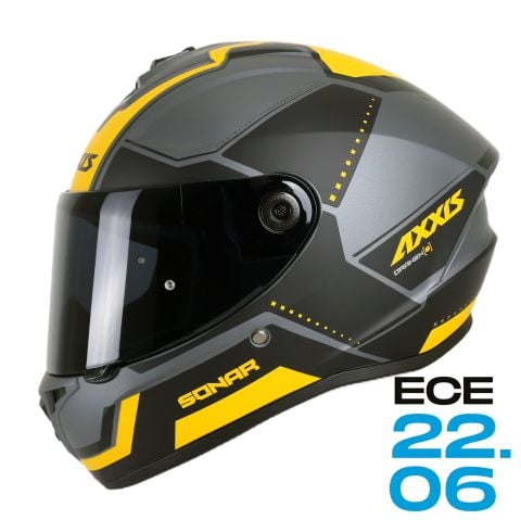 Axxis Draken S Sonar Yellow Matt