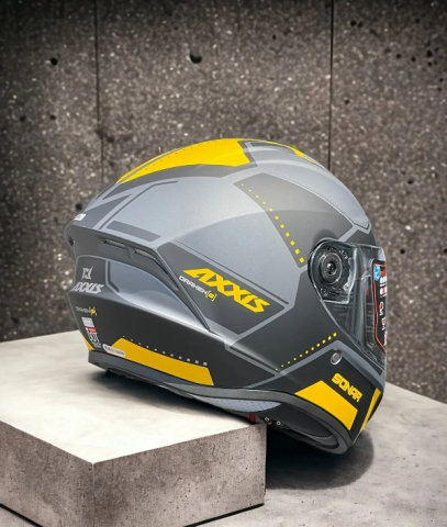 Axxis Draken S Sonar Yellow Matt