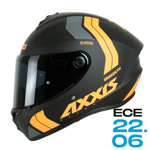Axxis Draken S Slide Matt Fluor Orange